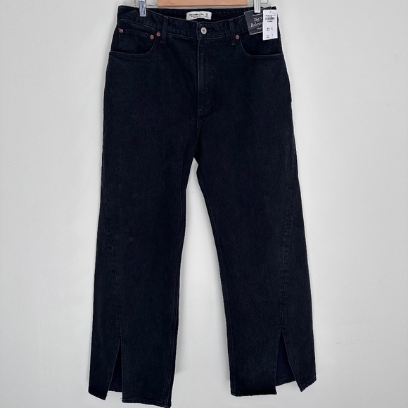 NWT Abercrombie Black Jeans - Picture 1 of 5